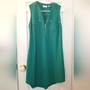 Simple New York and Company Green Dress